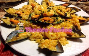 Arroz Con Mejillones Y Gambas Fussioncook