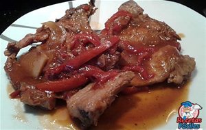 Chuletas De Cerdo A La Riojana
			