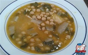 Garbanzos Con Acelgas
			