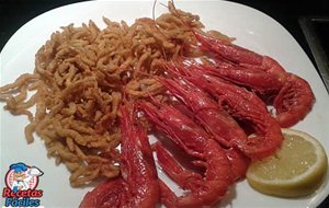 Gulas Rebozadas Con Gambas Rojas
			