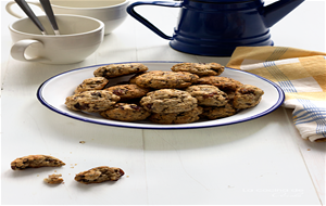 Galletas Rústicas De Avena, Centeno Y Almendra
