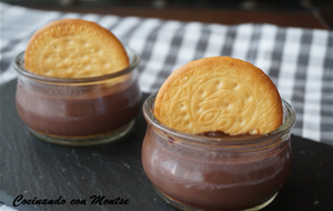 Receta De Natillas De Chocolate Con Galletas
