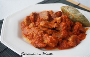 Magro De Cerdo Con Tomate
