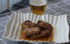 Costillas De Cerdo A La Cerveza
