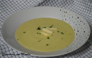 Crema De Calabacín Y Manzana
