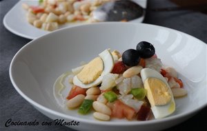 Ensalada De Alubias Y Bacalao
