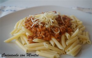 Macarrones A La Boloñesa
