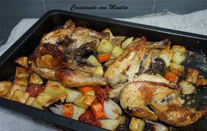 Pollo Al Horno Al Limón
