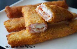 Rollitos De Jamón Y Queso
