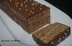 Tarta De Nutella Con Galletas
