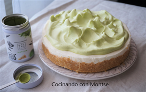 Tarta De Limón Con Té Verde Matcha
