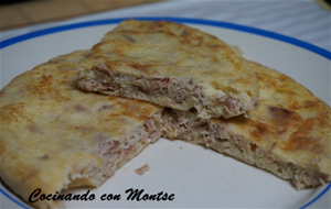 Tortilla Francesa Con Atún Y Queso
