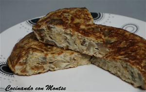 Tortilla De Berenjena Y Cebolla
