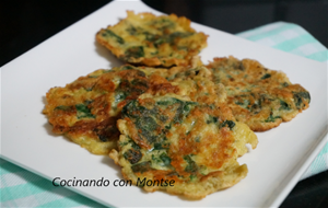 Receta De Tortillitas De Espinacas Y Queso
