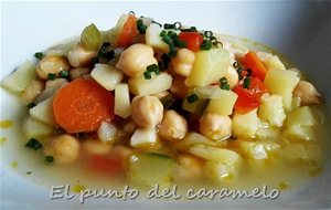 Garbanzos Con Verduras