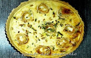 Quiche De Queso De Cabra