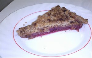 Crumble De Manzana Y Arándanos ( Tarta )