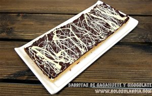 Barritas De Cacahuete Y Chocolate