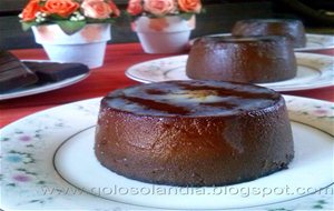 Flan De Chocolate