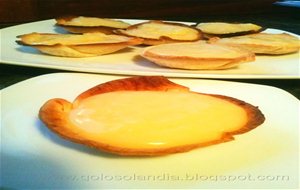 Tartaletas De Crema De Limón ,  Receta Casera