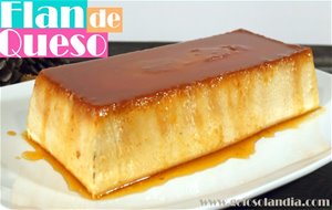 Flan de queso