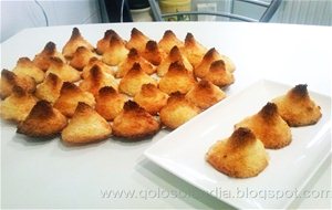 Galletas Caseras De Coco ( Cocadas )