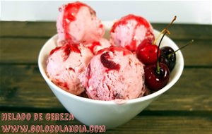 Helado De Cereza Con Tres Ingredientes