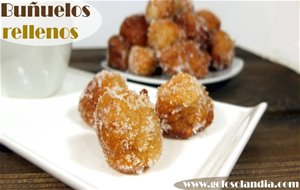 Buñuelos rellenos