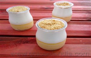 Mousse De Yogur Y Crema