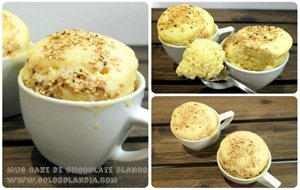 Mug Cake De Chocolate Blanco