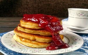 Pancakes Con Mermelada