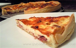 Quiche De Cecina Y Queso De Cabra (tarta Salada)