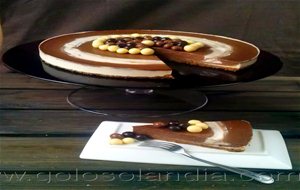 Tarta De Queso Fresco Y Chocolate