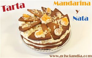 Tarta De Mandarina Y Nata