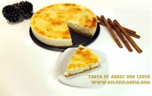 Tarta De Arroz Con Leche