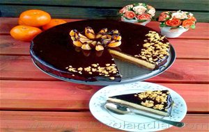 Tarta De Chocolate Y Mandarina