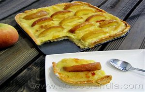 Tarta De Crema De Manzana