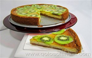 Tarta De Kiwi Y Queso