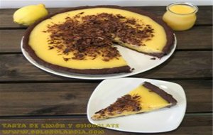 Tarta De Limón Y Chocolate