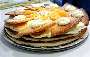 Tarta De Mandarina Y Nata: (espectacular)