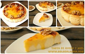 Tarta De Queso Y Miel