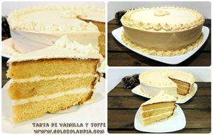 Tarta De Vainilla Y Toffe