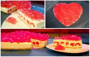 Tarta San Valentin Swarovski (frambuesa Y Yogurt)