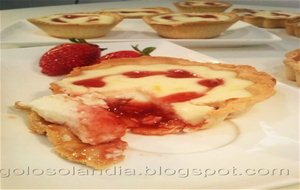 Tartaletas De Queso Fresco Y Mermelada, Receta Casera