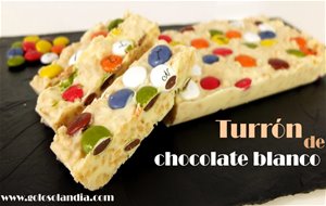 Turrón De Chocolate Blanco