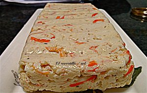 Pastel De Surimi Con Queso
