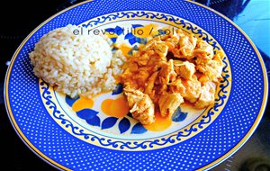 Pechugas De Pollo Con Salsa Al Curry
