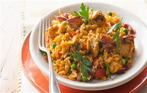 Arroz Con Pollo Al Estilo Cajun
