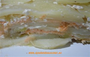 Pastel De Patata Y Salmón
