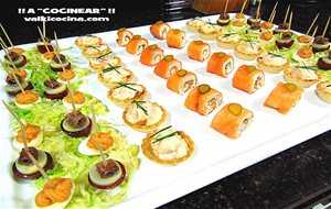 Aperitivos Rápidos: Bandeja Canapés E Ideas De Última Hora